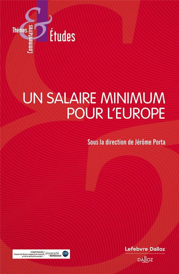 UN SALAIRE MINIMUM POUR L'EUROPE