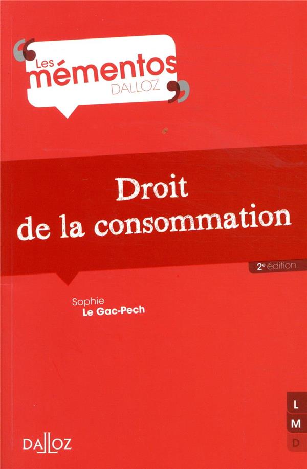 DROIT DE LA CONSOMMATION