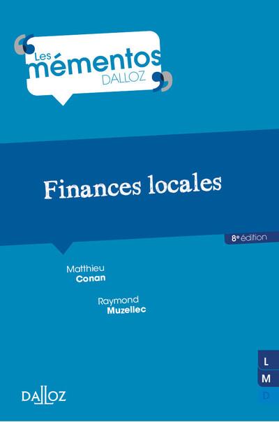 FINANCES LOCALES. 8E ED.