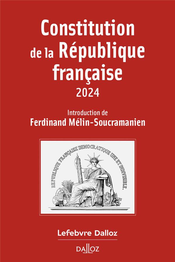 CONSTITUTION DE LA REPUBLIQUE FRANCAISE. 21E ED.