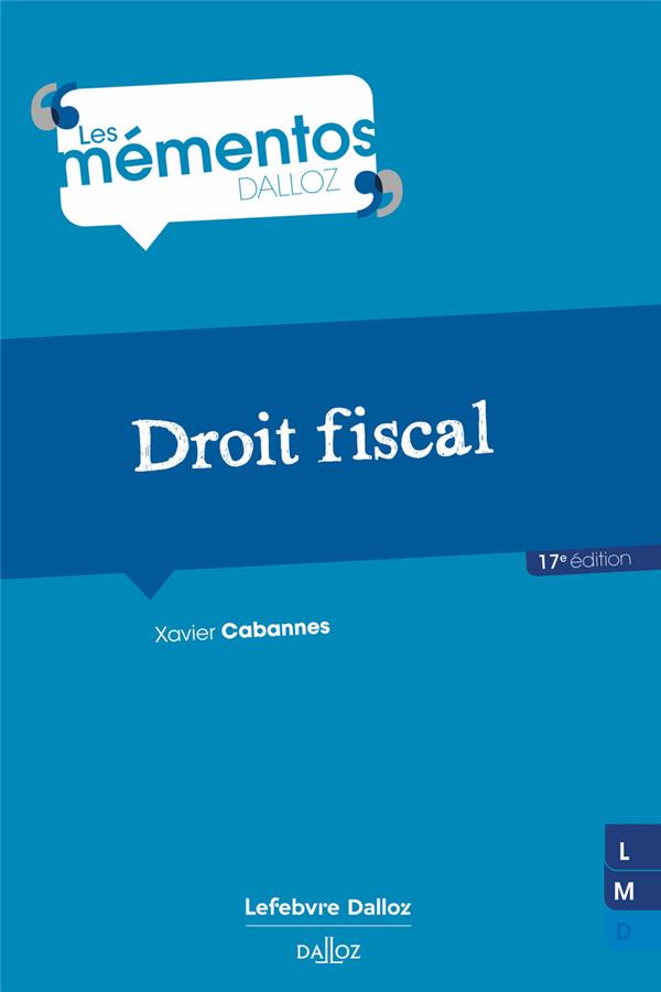 DROIT FISCAL. 17E ED.