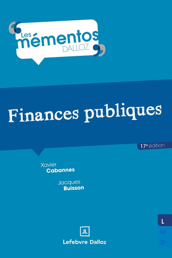 FINANCES PUBLIQUES. 17E ED.