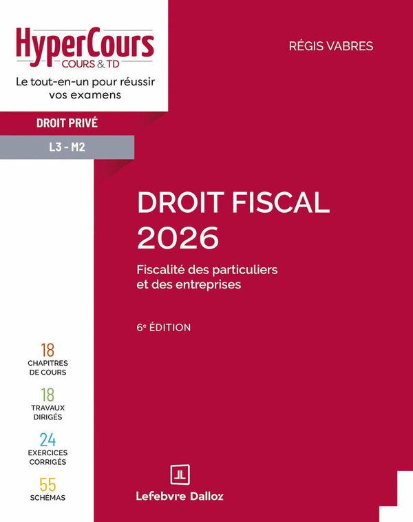 DROIT FISCAL 2026. 6E ED.