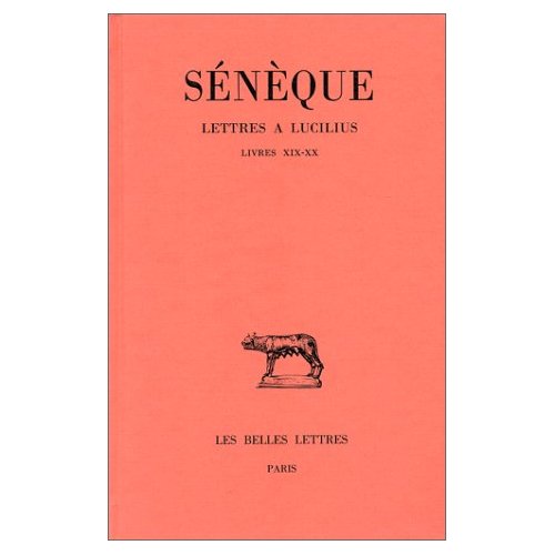 LETTRES A LUCILIUS. TOME V : LIVRES XIX-XX