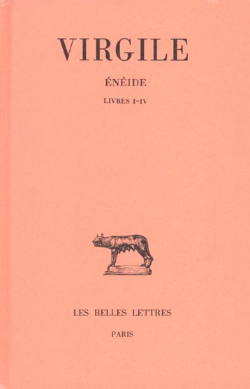 ENEIDE. TOME I : LIVRES I-IV - EDITION BILINGUE