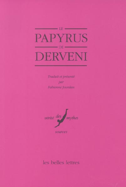 LE PAPYRUS DE DERVENI