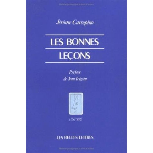 LES BONNES LECONS