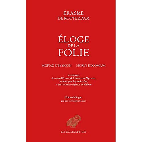 ELOGE DE LA FOLIE - EDITION BILINGUE - ILLUSTRATIONS, NOIR ET BLANC