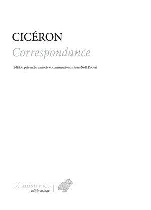 CORRESPONDANCE