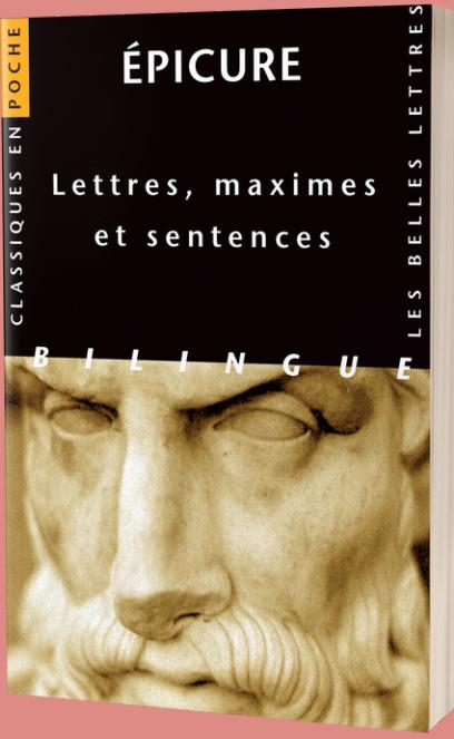 LETTRES, MAXIMES ET SENTENCES - EDITION BILINGUE