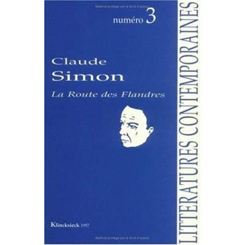 CLAUDE SIMON/LA ROUTE DES FLANDRES