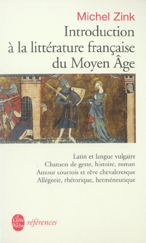 INTRODUCTION A LA LITTERATURE FRANCAISE DU MOYEN AGE - INEDIT