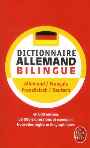 DICTIONNAIRE DE POCHE ALLEMAND BILINGUE