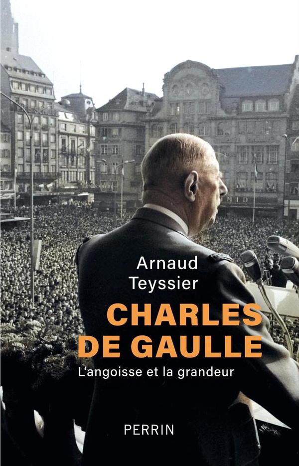 couverture du livre CHARLES DE GAULLE - L'ANGOISSE ET LA GRANDEUR