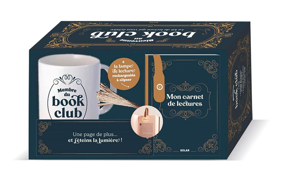 couverture du livre COFFRET BIENVENUE AU BOOK CLUB