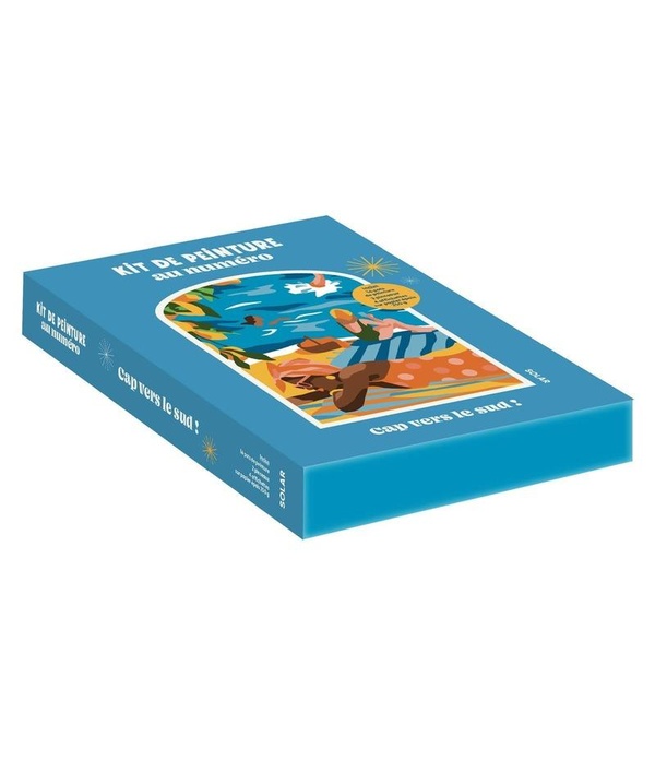 KIT DE PEINTURE AU NUMERO - CAP SUR LE SUD !