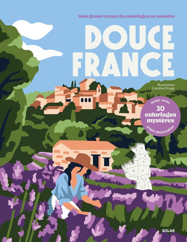 DOUCE FRANCE - COLORIAGES MYSTERES