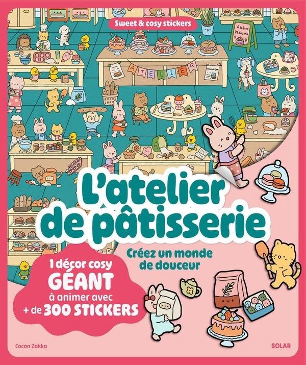 STICKERS POSTER COSY L'ATELIER DE PATISSERIE