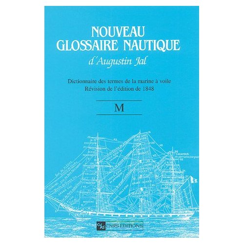 NOUVEAU GLOSSAIRE NAUTIQUE LETTRE M D'AUGUSTIN JAL
