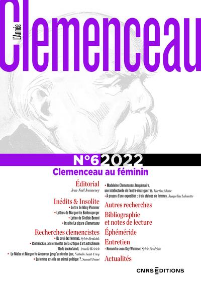 L'ANNEE CLEMENCEAU NO6 / 2022 - CLEMENCEAU AU FEMININ