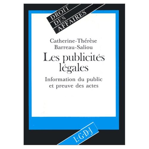 PUBLICITES LEGALES