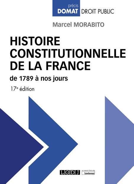 HISTOIRE CONSTITUTIONNELLE DE LA FRANCE DE 1789 A NOS JOURS