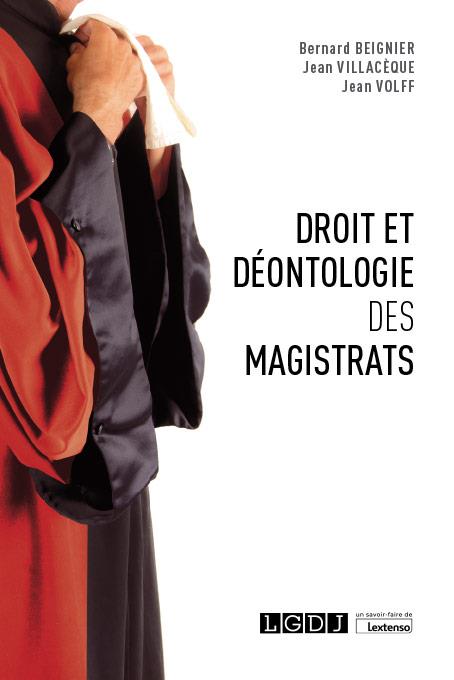 DROIT ET DEONTOLOGIE DES MAGISTRATS