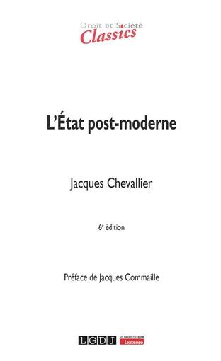 L'ETAT POST-MODERNE