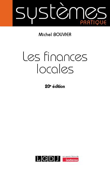 LES FINANCES LOCALES