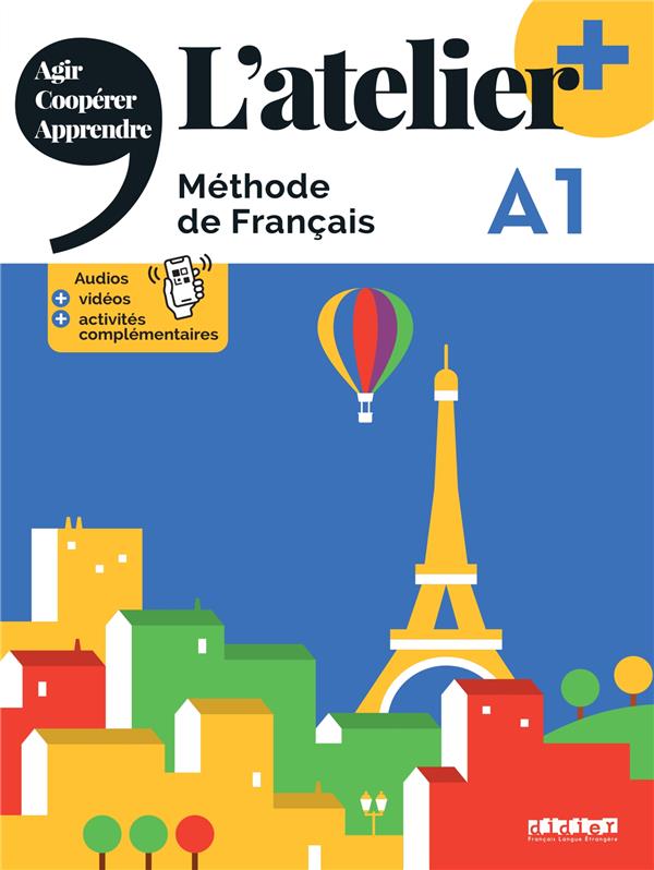 L'ATELIER + NIV .A1  (EDITION 2022) - LIVRE + DIDIERFLE.APP