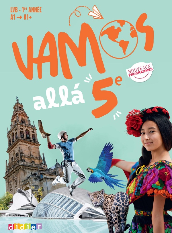 VAMOS ALLA - ESPAGNOL 5E ED. 2026 - LIVRE ELEVE