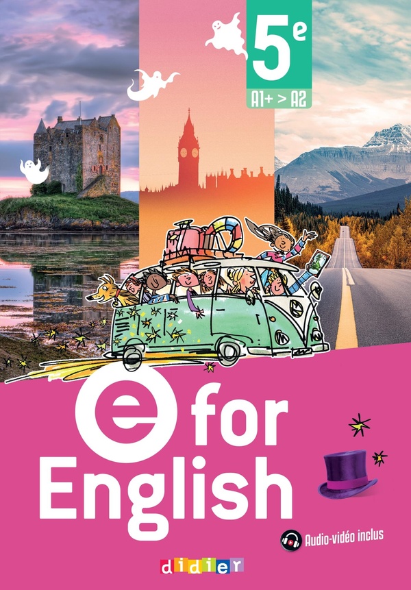 E FOR ENGLISH - ANGLAIS 5E - ED. 2026 - LIVRE ELEVE
