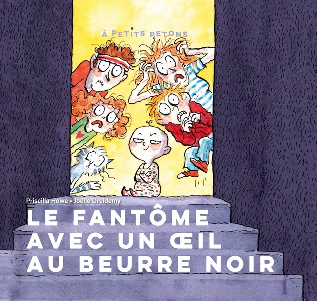 A PETITS PETONS - T46 - LE FANTOME AVEC UN OEIL AU BEURRE NOIR