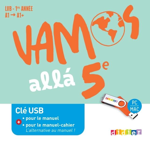 VAMOS ALLA - ESPAGNOL 5E ED. 2026 - CLE USB