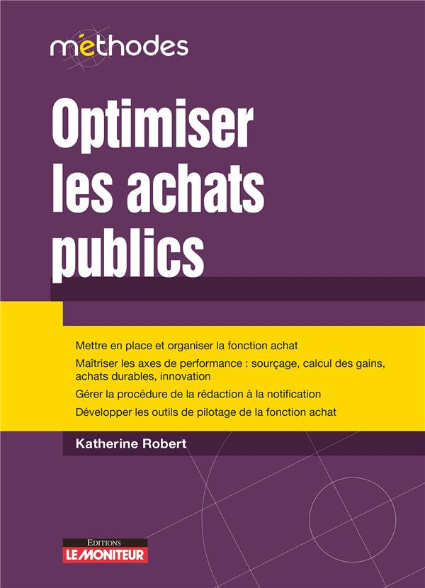 OPTIMISER LES ACHATS PUBLICS
