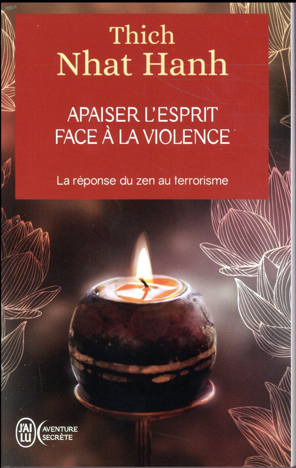 APAISER L'ESPRIT FACE A LA VIOLENCE - LA REPONSE ZEN AU TERRORISME