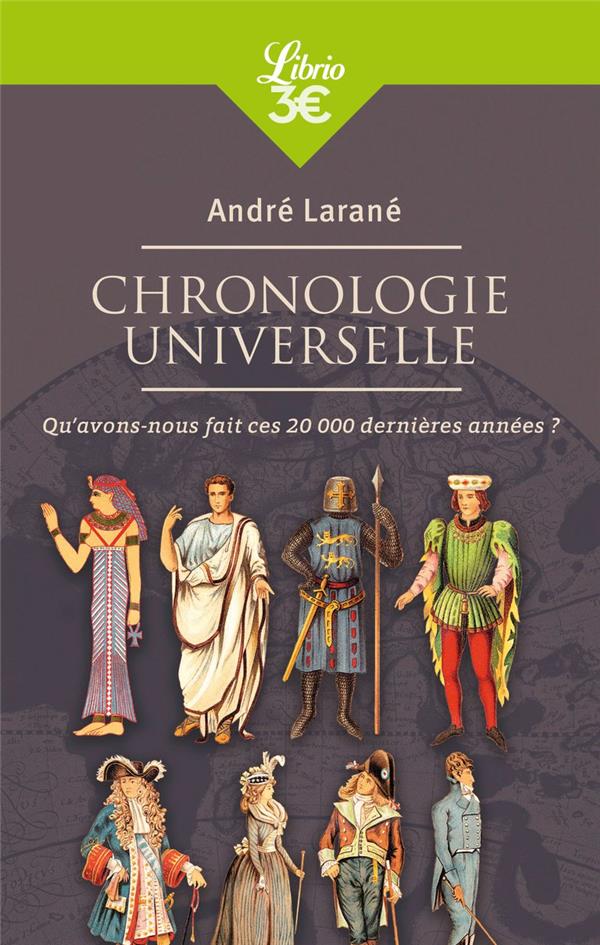 CHRONOLOGIE UNIVERSELLE - QU'AVONS-NOUS FAIT CES 20000 DERNIERES ANNEES ?
