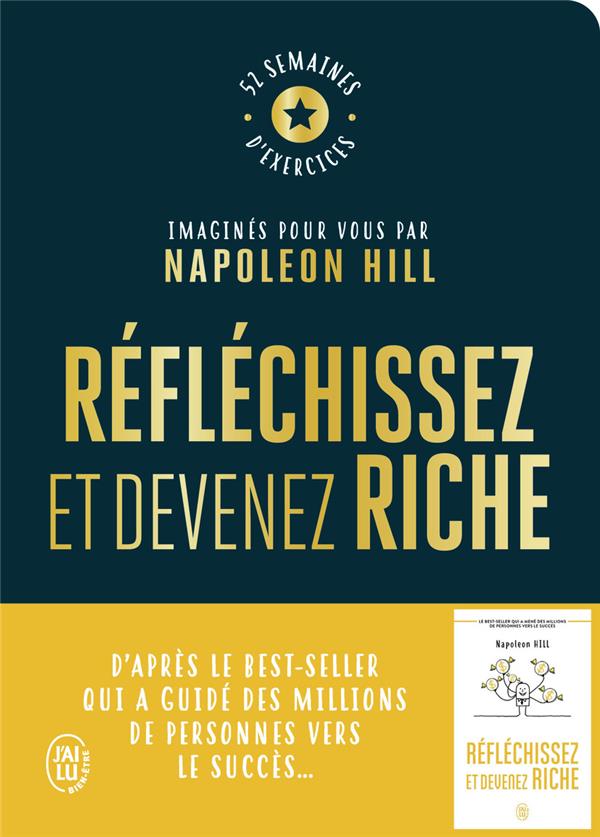 REFLECHISSEZ ET DEVENEZ RICHE - LE CAHIER D'EXERCICES OFFICIEL - 52 SEMAINES D'EXERCICES IMAGINES PO