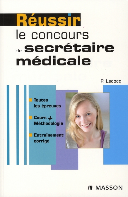 REUSSIR LE CONCOURS DE SECRETAIRE MEDICALE - POD