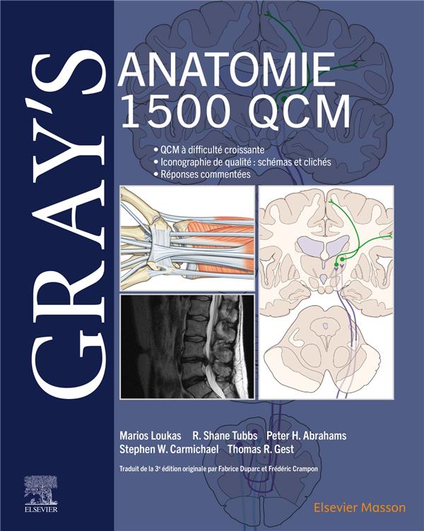 GRAY'S ANATOMIE - 1 500 QCM