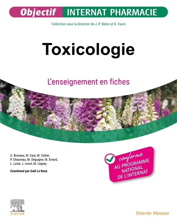 TOXICOLOGIE - L'ENSEIGNEMENT EN FICHES