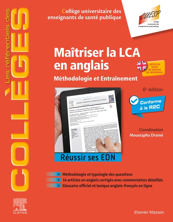 MAITRISER LA LCA EN ANGLAIS - METHODOLOGIE ET ENTRAINEMENT - REUSSIR SES EDN