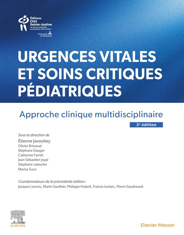 URGENCES VITALES ET SOINS CRITIQUES PEDIATRIQUES - APPROCHE CLINIQUE MULTIDISCIPLINAIRE