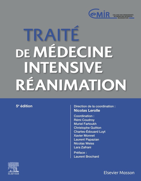 TRAITE DE MEDECINE INTENSIVE. REANIMATION