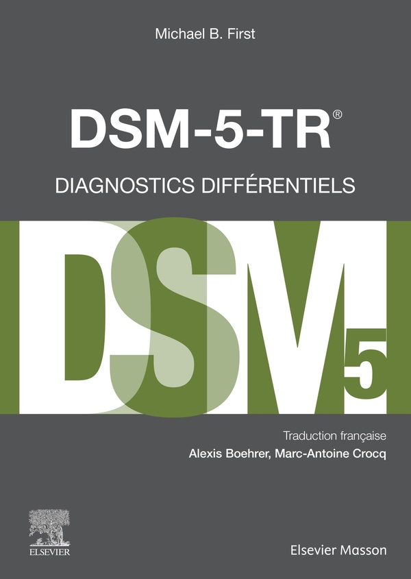 DSM-5-TR - DIAGNOSTICS DIFFERENTIELS