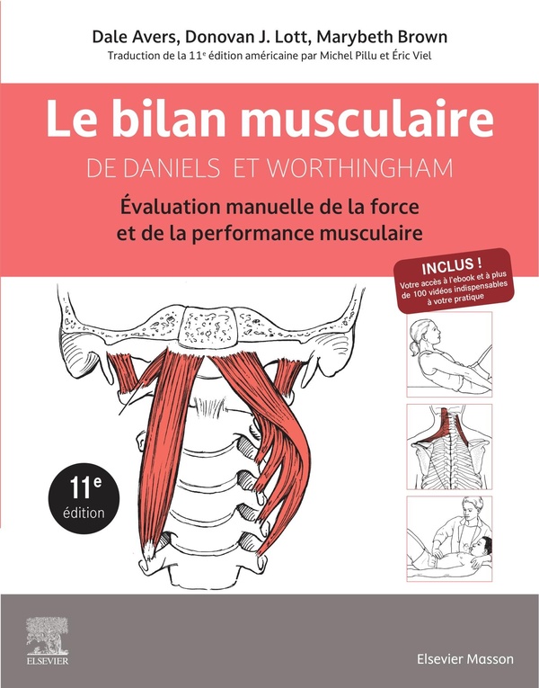 LE BILAN MUSCULAIRE DE DANIELS ET WORTHINGHAM - EVALUATION MANUELLE DE LA FORCE ET DE LA PERFORMANCE
