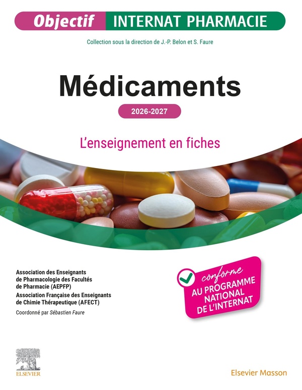 MEDICAMENTS 2026-2027 - L'ENSEIGNEMENT EN FICHES