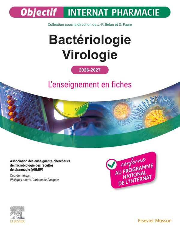 BACTERIOLOGIE - VIROLOGIE 2026-2027 - L'ENSEIGNEMENT EN FICHES