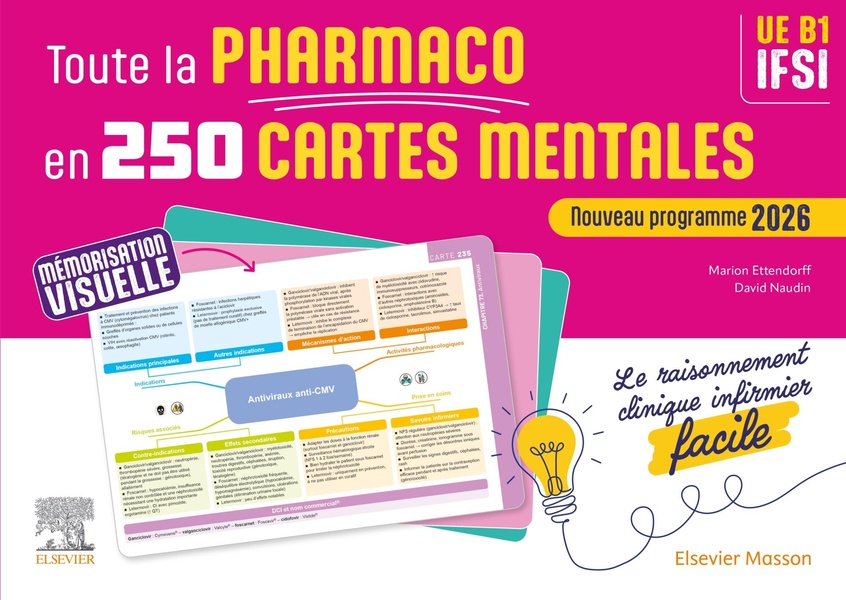 TOUTE LA PHARMACO EN 250 CARTES MENTALES - NP