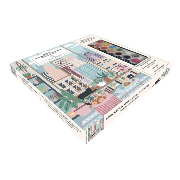 MON KIT UN APRES-MIDI A NEW YORK PEINTURE AU NUMERO